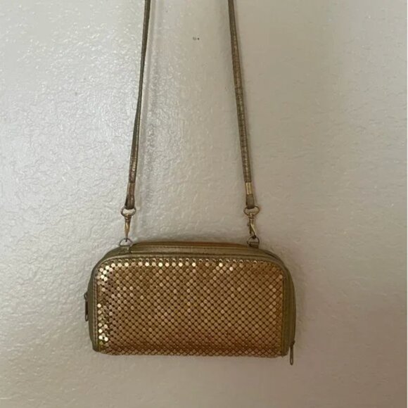 ⭐️ Chainmail Y2K Hipster Chic Glam 90s Hippie Romantic Mini Sling Bag Purse - Picture 3 of 6